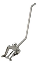 Yibuy Sax Lyre for Alto Tenor Saxophone Marching Band Flip Folio Silvertone   