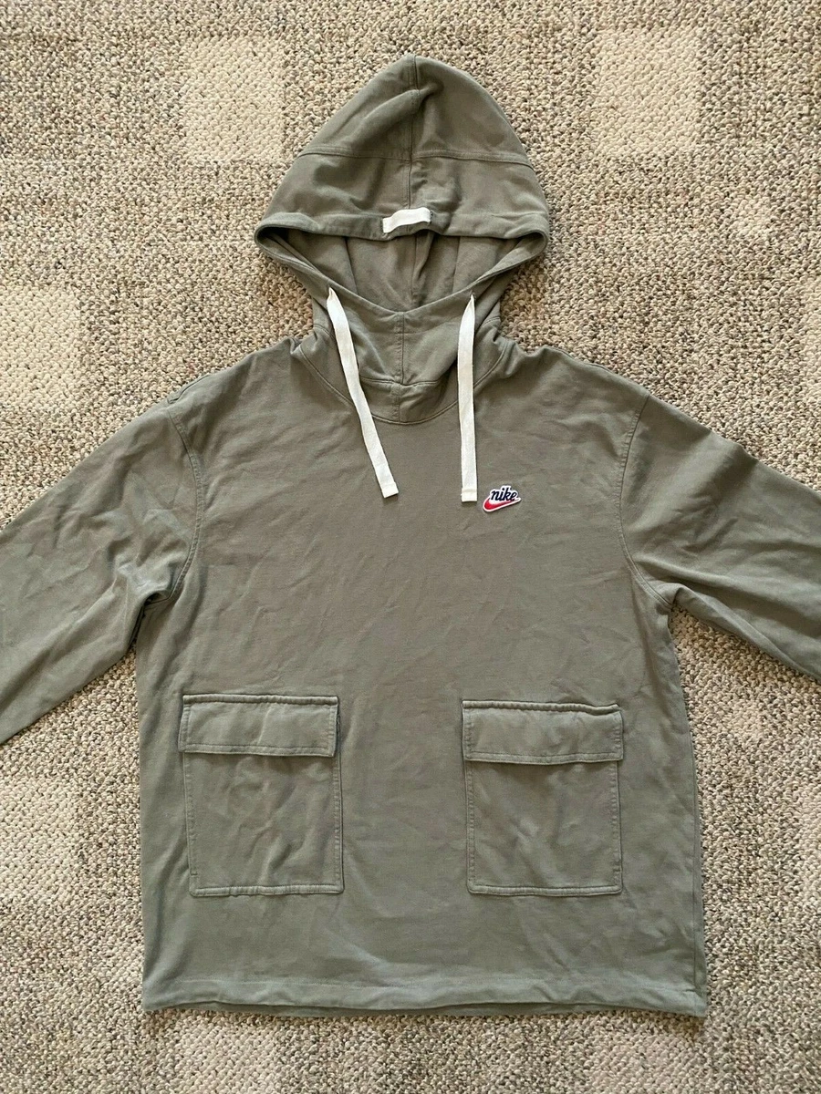 Men's pullover hoodie top nike sportswear heritage