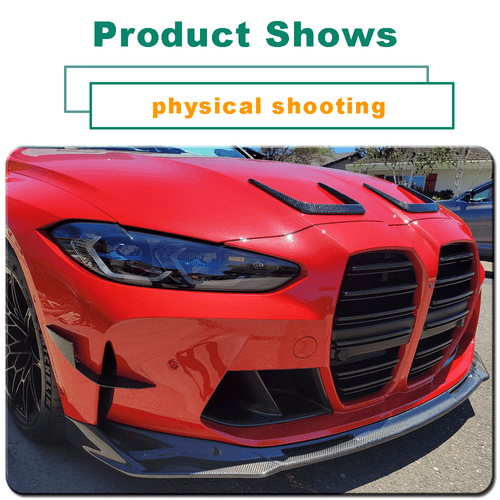 Dry Carbon Front Flossen Flaps Splitter Canards für BMW 4er G80 M3 G82 M4 21-23 - Bild 3 von 13