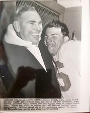 1956 FRANK GIFFORD NFL FOOTBALL CHAMPION NEW YORK GIANTS JIM LEE HOWELL LEGEND 