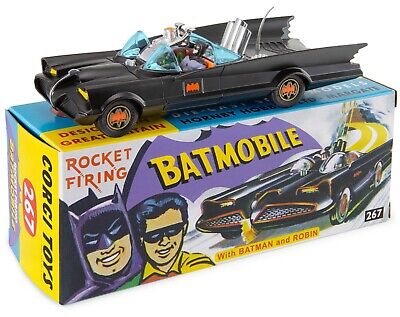 2024 Corgi Club MATT #267 Batmobile With Batman and Robin 2024 Corgi Club MATT #267 Batmobile With Batman and Robin