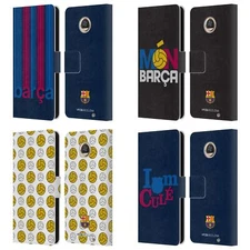OFFICIAL FC BARCELONA CAMPIONS LEATHER BOOK WALLET CASE FOR MOTOROLA PHONES
