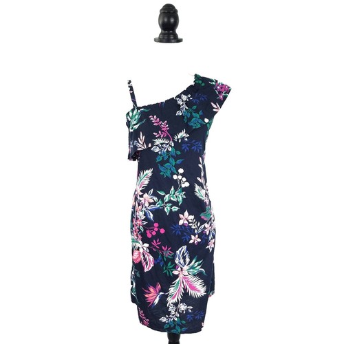 Joe Fresh Womens Pleated Sleeveless Print Dress | eBay