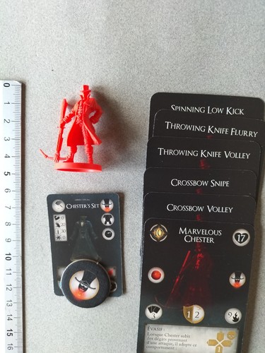 Officier Miniature + Carte Pour Orcquest Warpath - Référence G429, Marque Monolith, Occasion