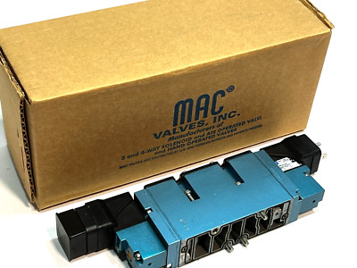 MAC VALVES 93A-ABA-000-DM-DFFJ-1JJ Series 93 5/2-Way, 5-ports, 2-positions
