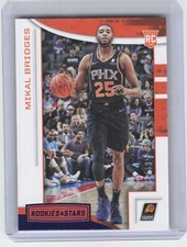 2018-19 Panini Chronicles Mikal Bridges #603 Rookies & Stars Blue Foil /99