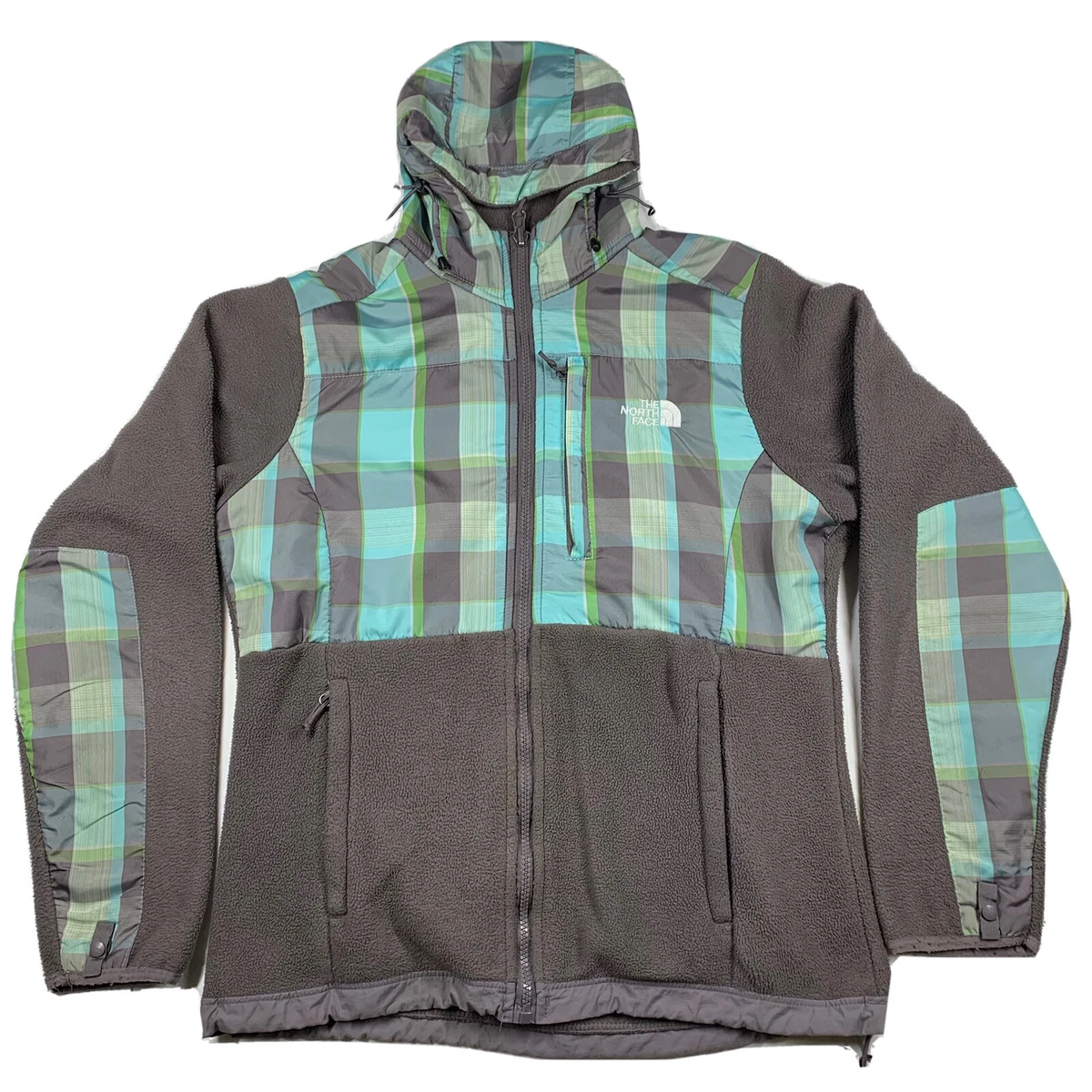 the north face plaid hoodie