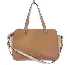 Marc by Marc Jacobs Handbag Shoulder bag 2WAY Leather Beige Pink /BM Women