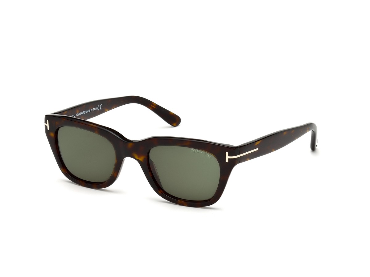 TOM FORD Sonnenbrillen FT0237 SNOWDON 52N Havana Grün Herren 