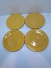 Fiesta Homer Laughlin Genuine Yellow Salad Plate 9 1/2  in Set of  4
