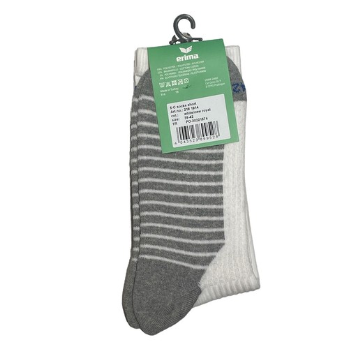 1x Erima Classic 5-C Cubes Sportsocken Socken Socks weiß 2181914 Handball Sport - Bild 3 von 12
