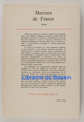 Literarische Spaziergänge 3 Bände Remy de Gourmont 1963 - Bild 17 von 17