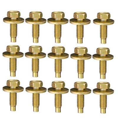 Body Bolts 5/16-18 X 1- 1/16 Ford, Chevy Body Bolts Qty 12 Zinc Coated ...