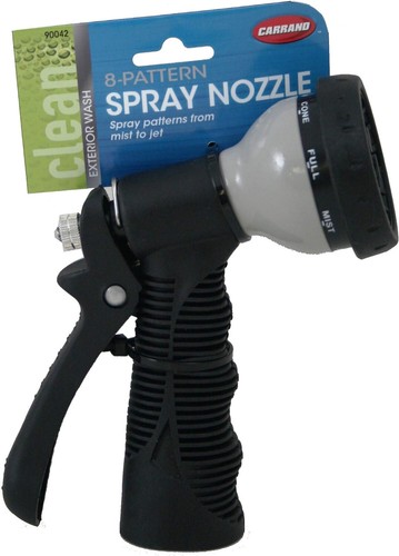 Garden Hose & Spray Gun Combo 5/8 in. Dia x 50 ft. Heavy Duty Never-Kink - Picture 4 of 7