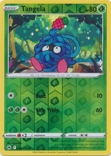Exeggutor 058/159 SWSH: Crown Zenith Reverse Holo Pokémon TCG NM