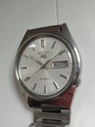 Seiko vintage watch 6309-7150 sunburst dial and original H link steel strap - Picture 3 of 6