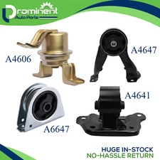 4pcs Engine Motor & Transmission Mount for 02-07 Mitsubishi Lancer l4 2.0L AUTO