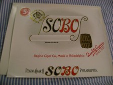 SOBO - CAJA DE CIGARROS INTERIOR -ETIQUETA EN RELIEVE -