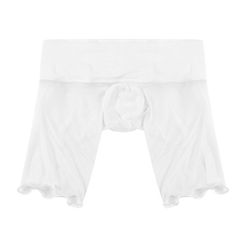 Herren Unterwäsche Kompressionsunterhose mit Scheide verführerische Boxershorts transparent - Bild 9 von 59