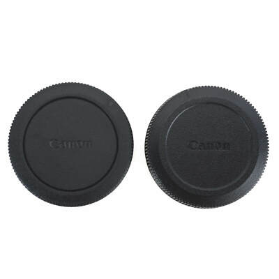 Rear Lens Cap+ Body Cap for Canon EOS R RP Camera, Canon 85mm f/1.2L USM DS Lens