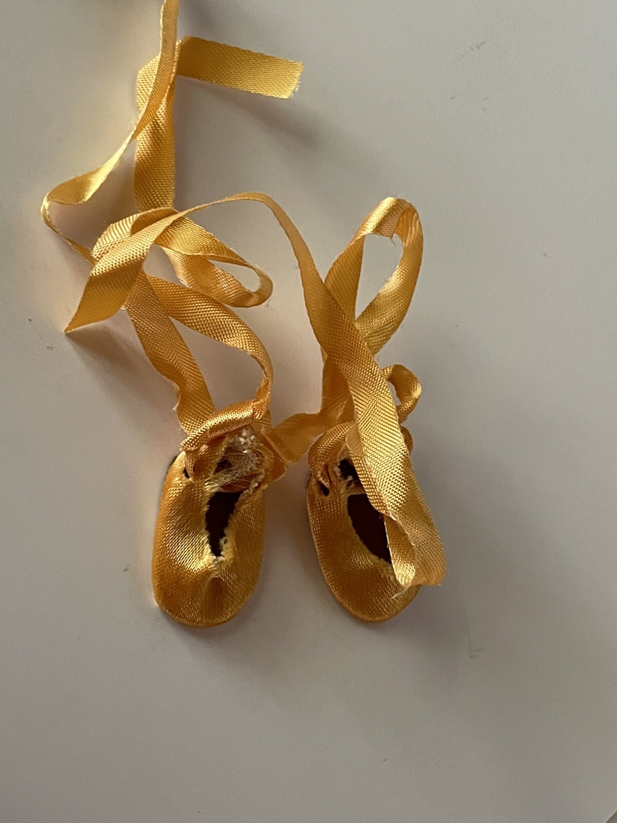 195060s 8” Doll Ballet Shoes Gold/Tan Fit Penny Brite Feet Ginny ? eBay