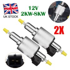 2x Universal Ultra Quiet 12V 2-8KW Chinese Diesel Parking Heater Fuel Pump 22ml
