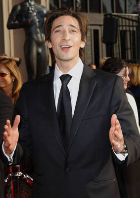 Actor Adrien Brody at the 9th Annual Screen Actors Guild Awards at- Old Photo
