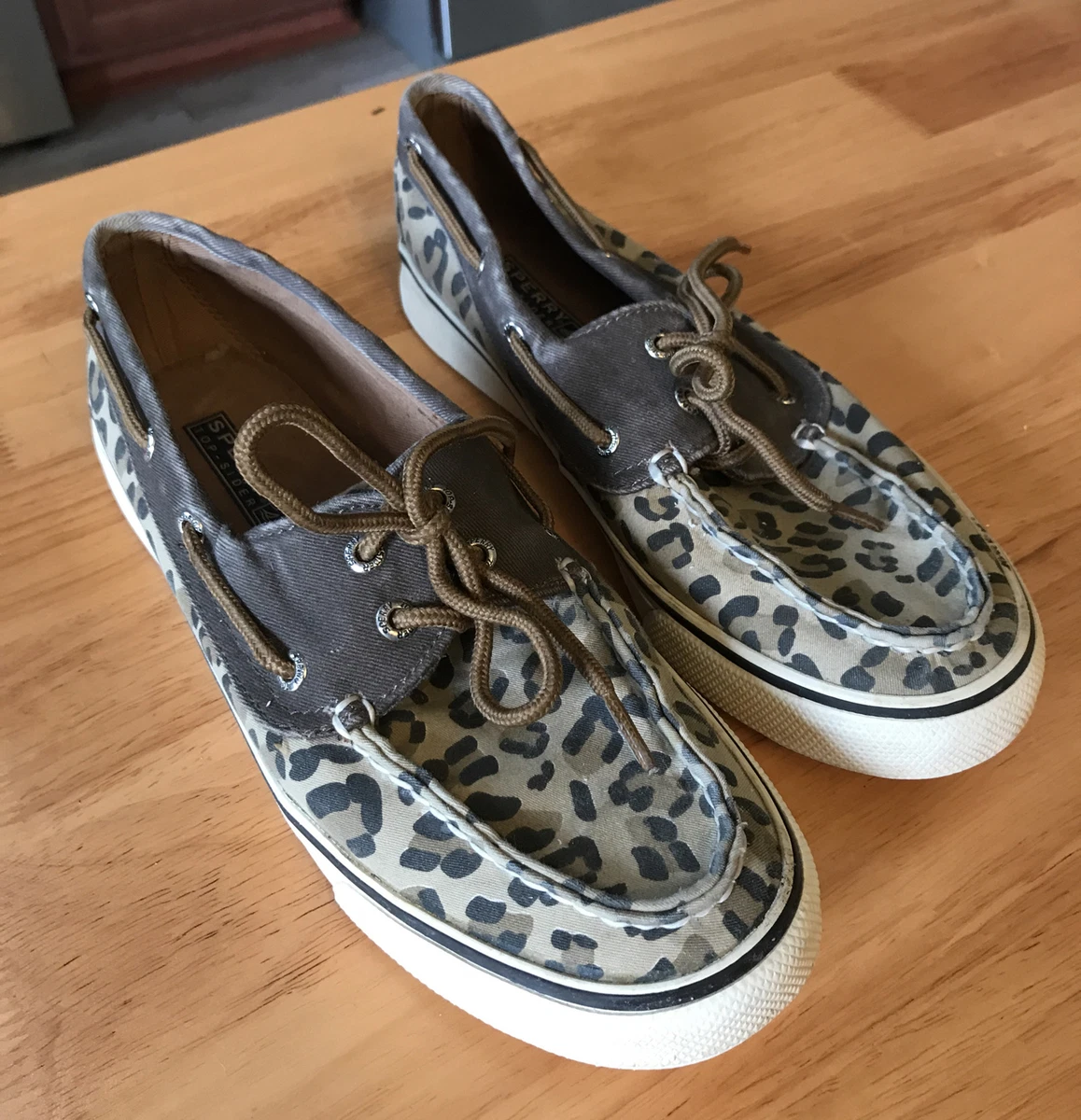 Sperry top sider animal print deals