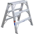 3ft.Aluminum Anti-slip Extra Wide Portable Step Ladder With 300lb.Load Capacity