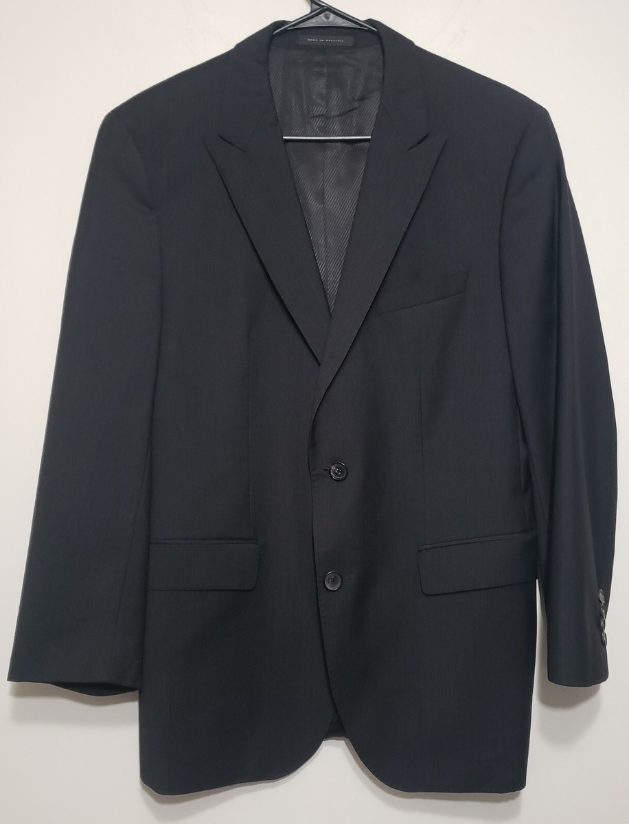 Hugo Boss The Journey1 Sharp5 Black w/Light Striping Suit