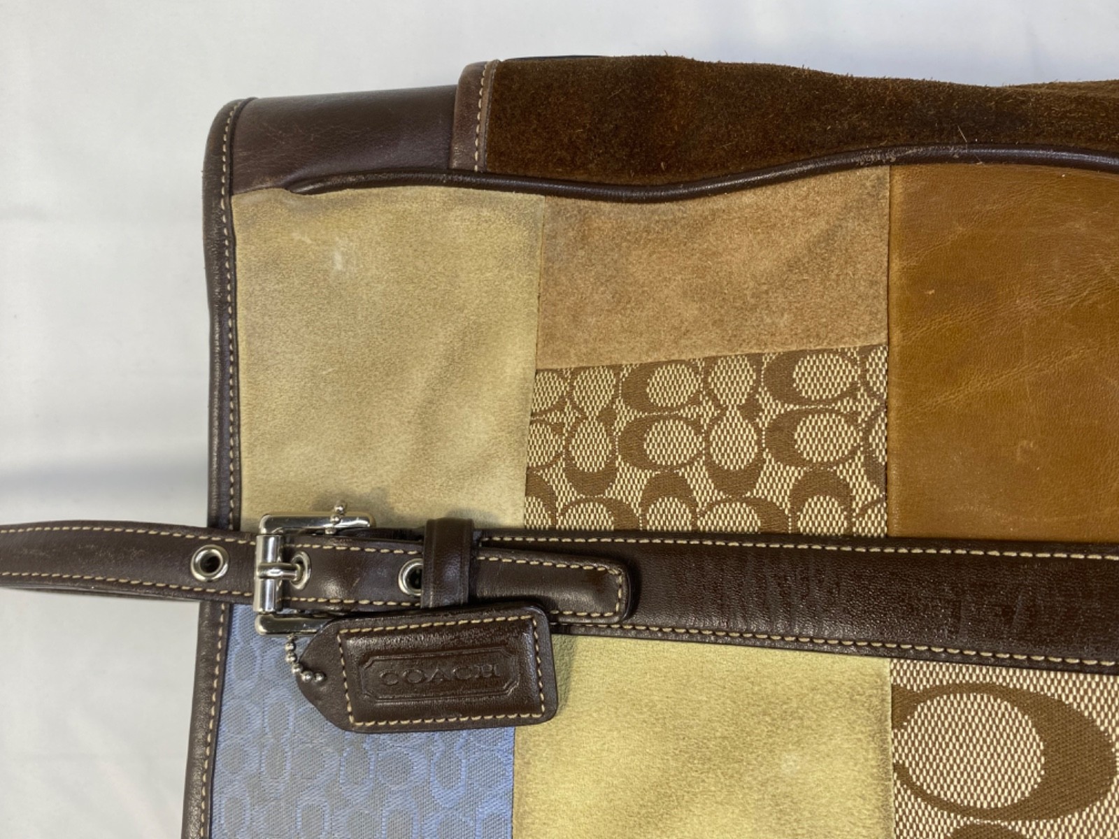 Coach Multicolor Patchwork Hobo Shoulder Bag CO5Q… - image 3