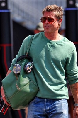 Sunspel Loopback Sweatshirt Thyme Green L Large F1 Movie Brad Pitt Rare NWT