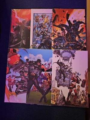 Batman - Fortnite - Nullpunkt Nr. 1 - 6 Panini (2021) Zustand 1 Var A Set DD5 