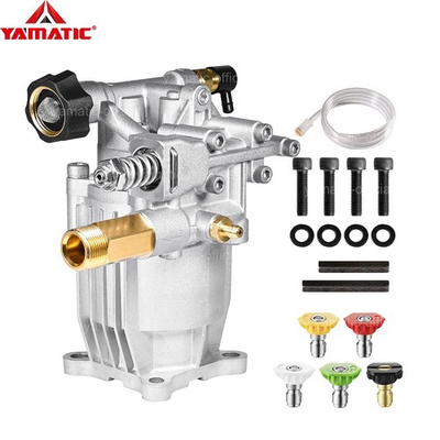 #ad YAMATIC 3400 PSI 3 4quot; Shaft Horizontal Pressure Washer Pump 2.5 GPM with Nozzles $85.87