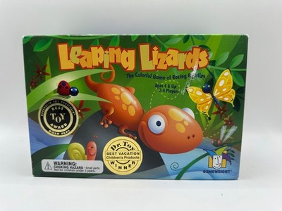 Leaping Lizards GameWright Bead Lacing Color Matching Counting Ages 4+ COMPLETE