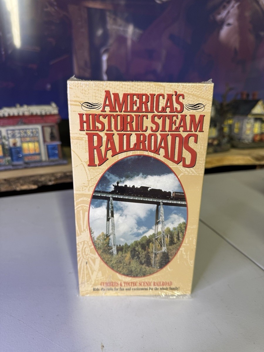 その他 America's Historic Steam Railroads: Roaring Camp [VHS] VHS AMERICA'S HISTORIC STEAM RAILROADS CUMBRES & TOLTEC