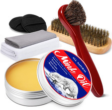 6In1 Mink Oil for Leather Boots, 3.52 OZ Leather Conditioner