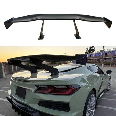 Real Carbon Fiber Rear Wing For 2020-2025 Corvette C8 Stingray Rear Spoiler