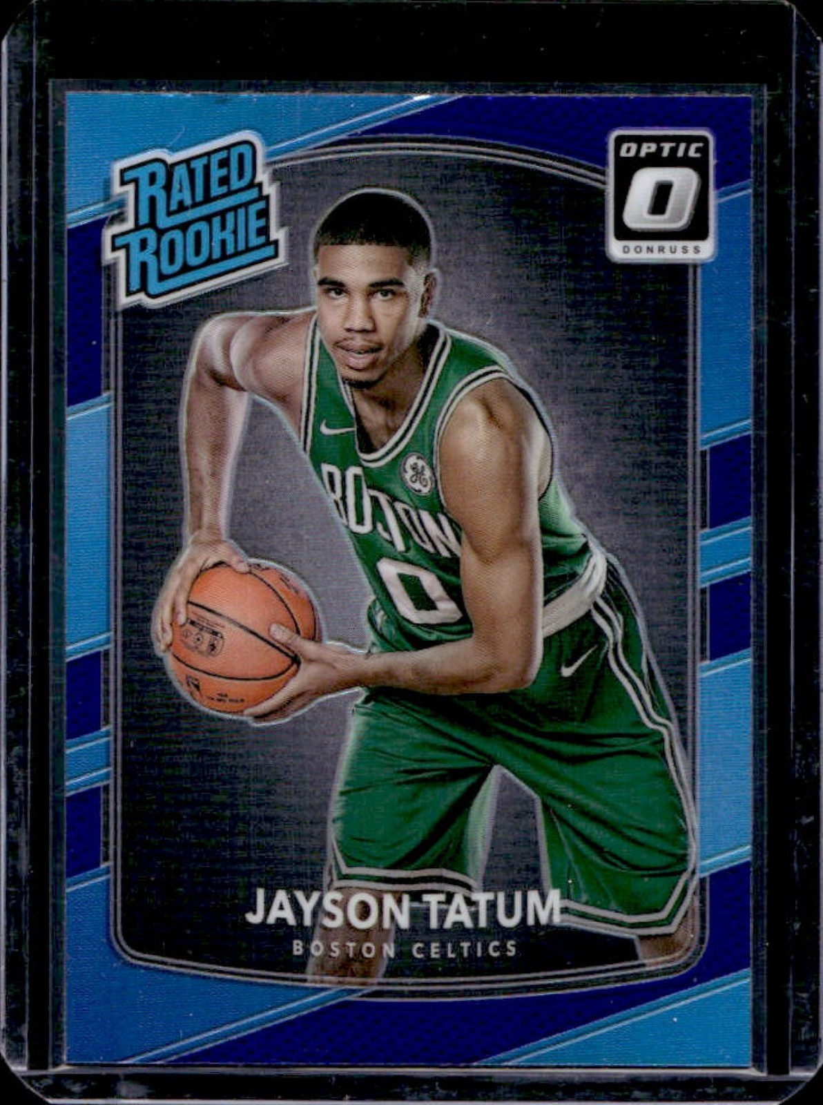 2017-18 Donruss Optic Jayson Tatum Purple Rookie RC #198 Celtics