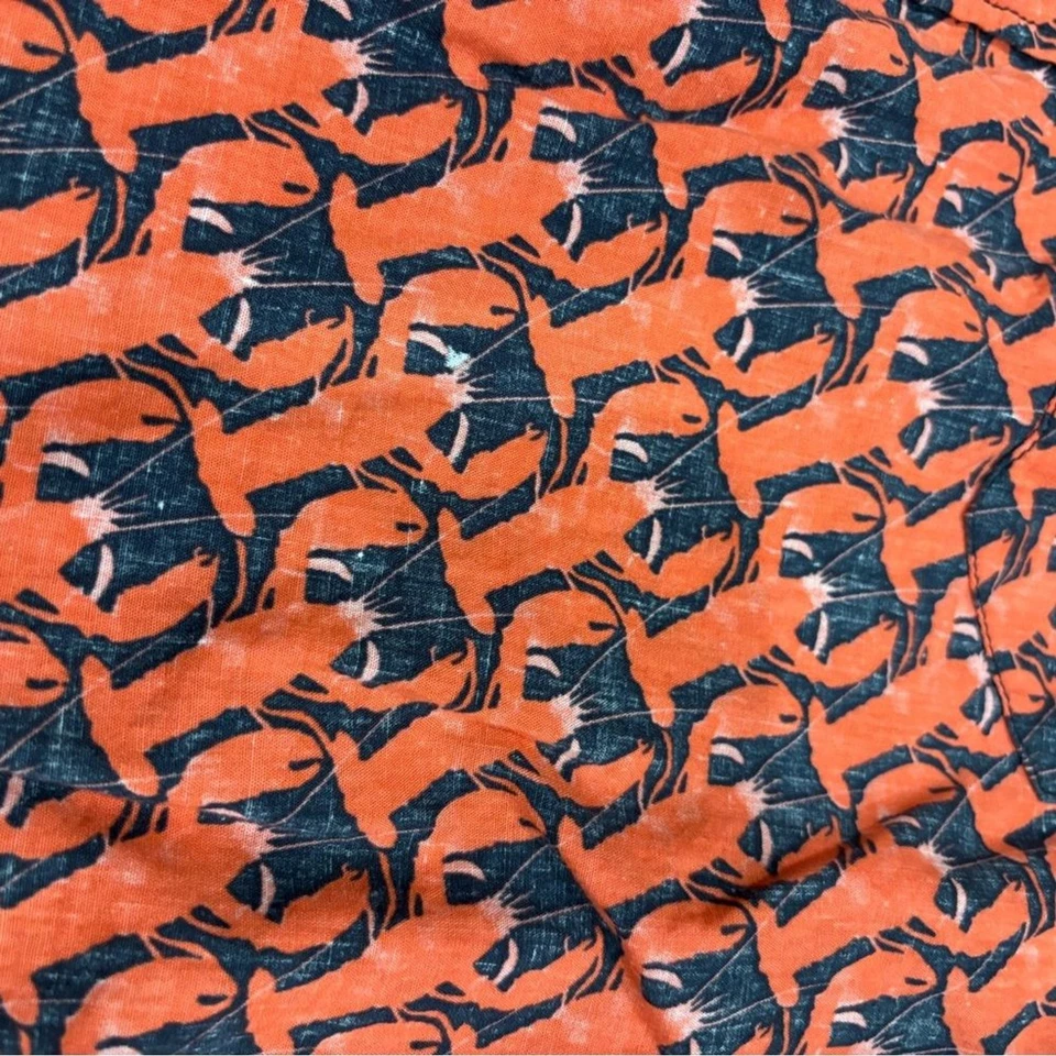 Camisa masculina retrofit frente botão lagosta da fivela - Imagem 4 de 4