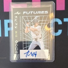 Leaf 2024 Futures Trent Caraway Autograph Silver Parallel #A-TC3 /149 Rookie