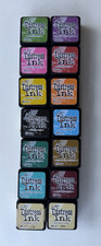 Tim Holtz Distress Ink Small Pads Lot of 14   Tested   Ranger - Mixed Colors