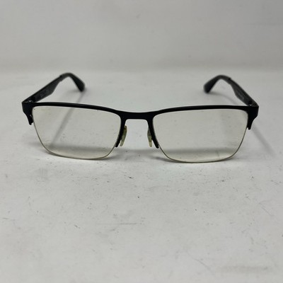 Ray Ban RB6335 2503 54-17-145 Matte Black Half Rim Eyeglasses 210K