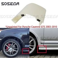 Front Left For Porsche Cayenne GTS 2003-2010 Unpainted Fender Molding Flap Cover