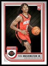 2022-23 Hoops #258 TyTy Washington Jr. Houston Rockets Rookie
