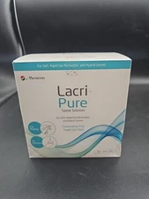 LacriPure Saline Contact Lens Solution - 98 Vials - Sealed
