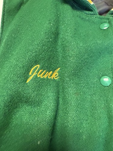 Varsity Jacket Letterman Wool Blend Vintage ‘92 With Patch And Pins Choir Sports - Picture 4 of 20