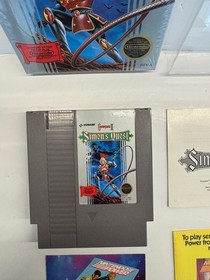 Castlevania II Simon's Quest NES Complete In Box CIB NEAR MINT! L@@K!