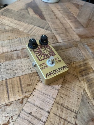 Analogman Sun Face BC109 Silicon Fuzz 2012 - 2018 - Gold