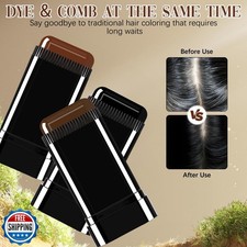 Hair Color Stick, Waterproof and Sweat-Proof Hair Dye Stick, Portable Color T...